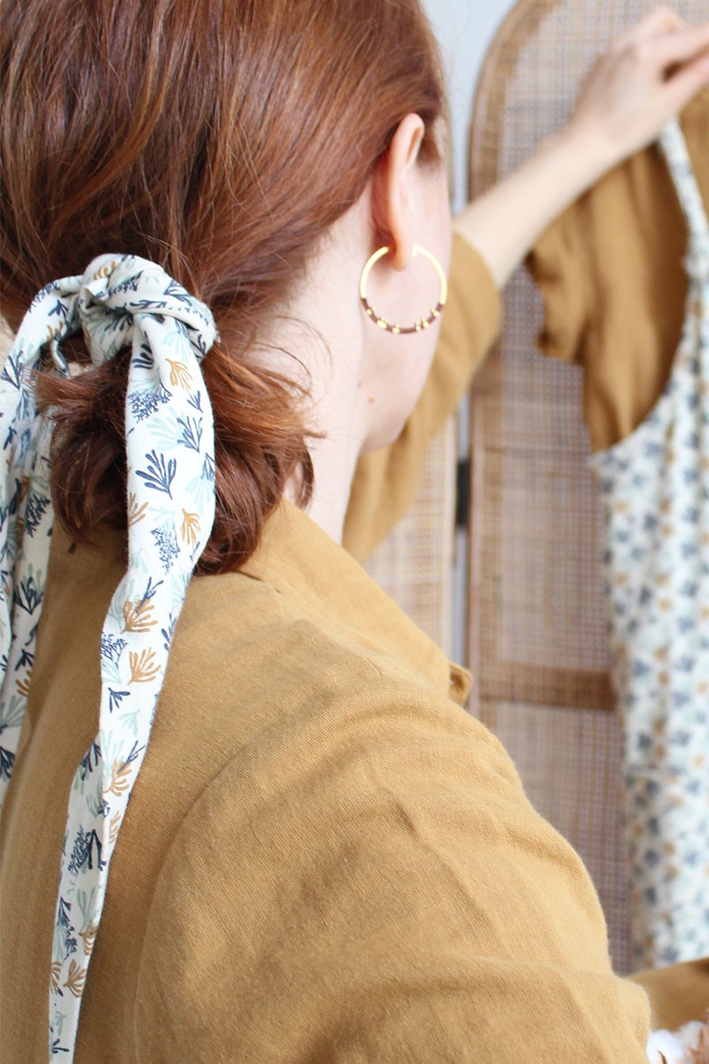 Turbante Corales beige