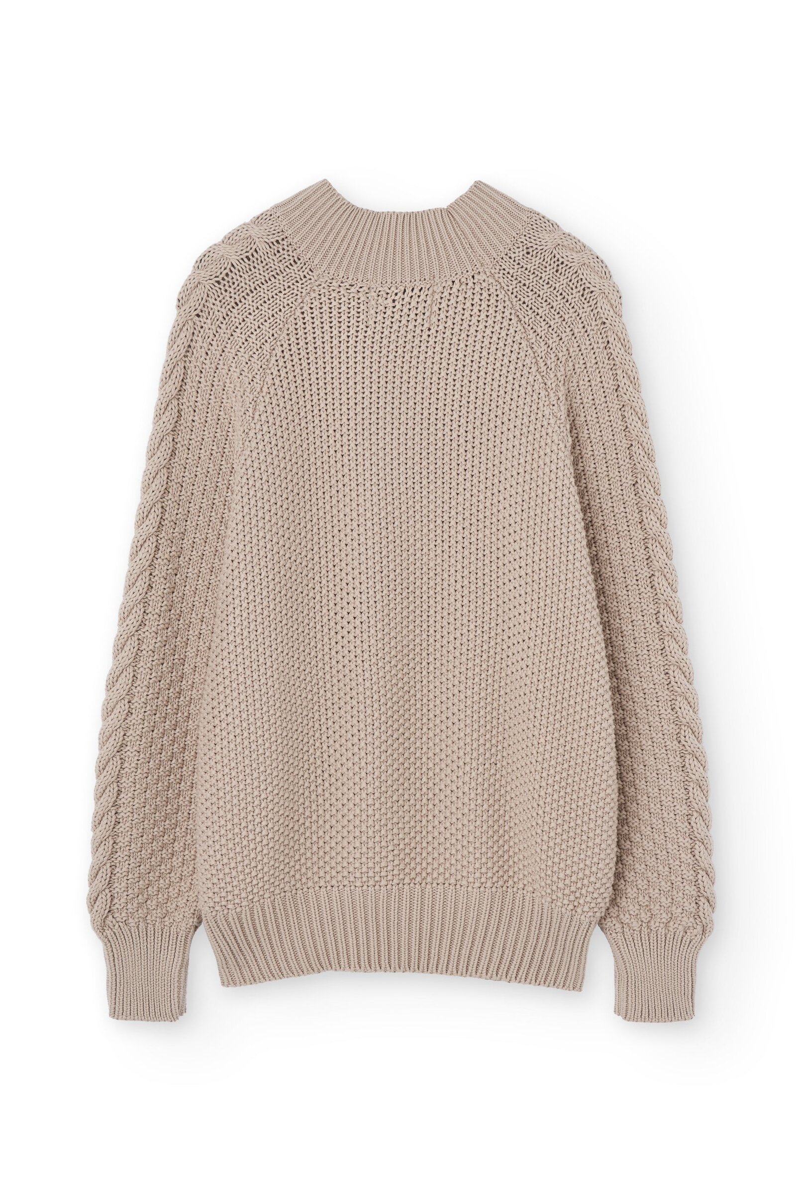 Turner Sweater Organic Cotton in Magnolia White - Imagen 2