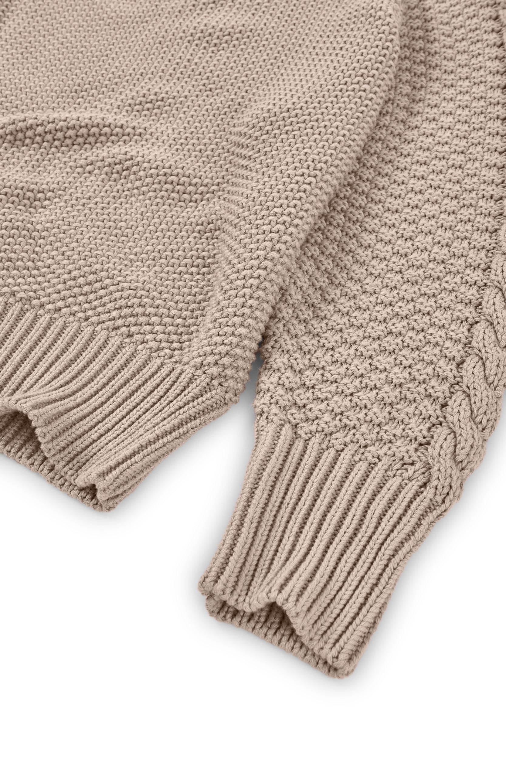 Turner Sweater Organic Cotton in Magnolia White - Imagen 6