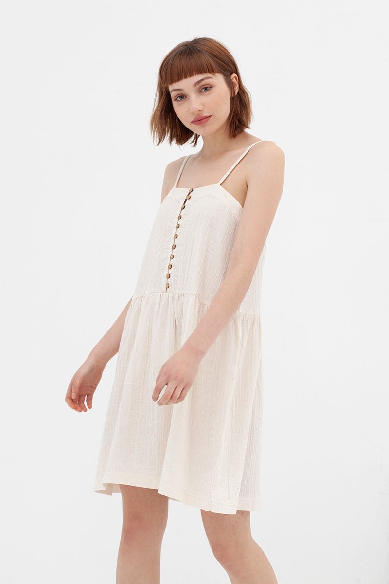 Vestido charlestón azul Ámbar