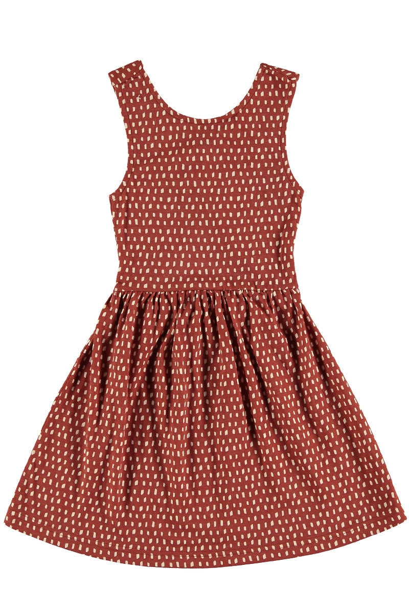 Vestido cruzado abstracto - Imagen 2