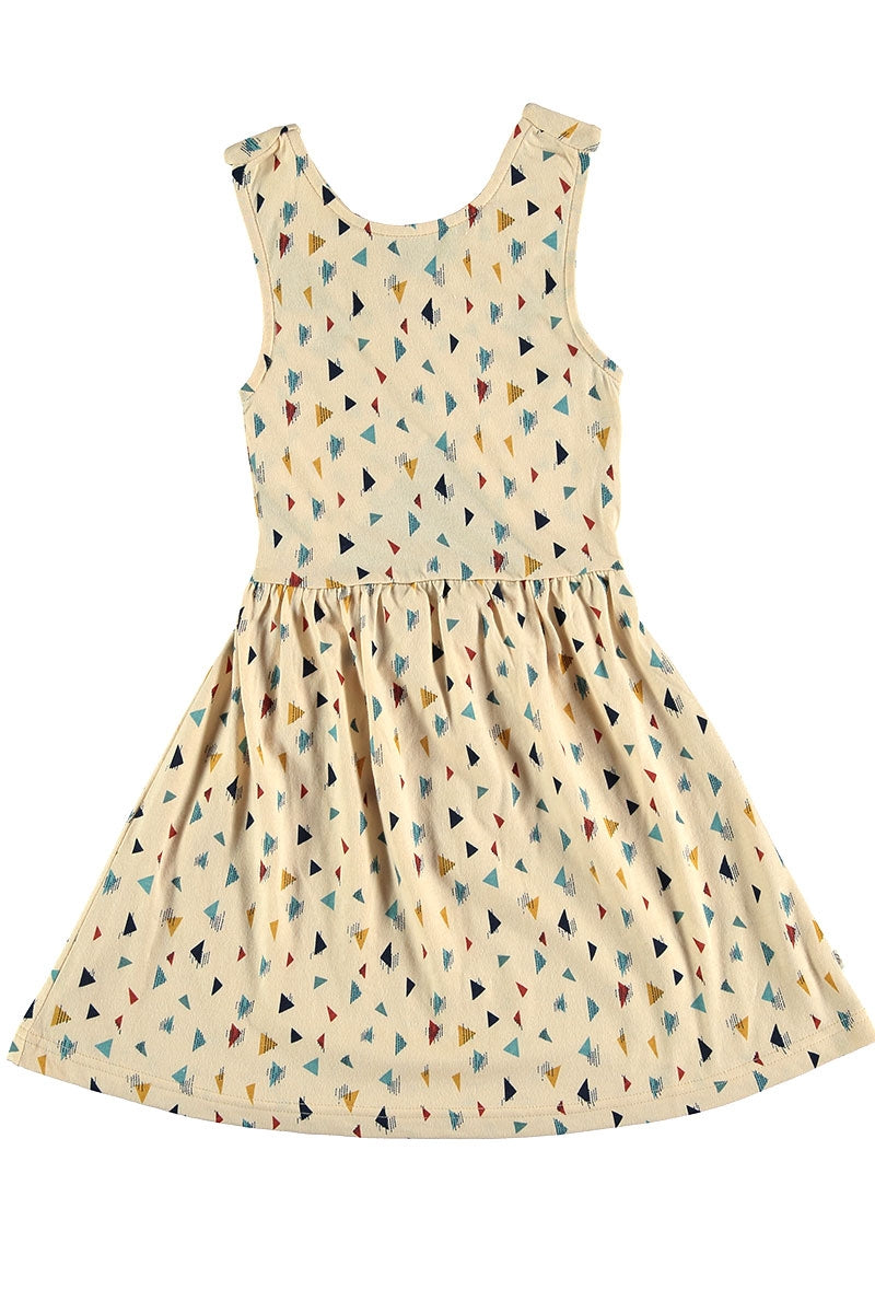 Vestido cruzado triángulos