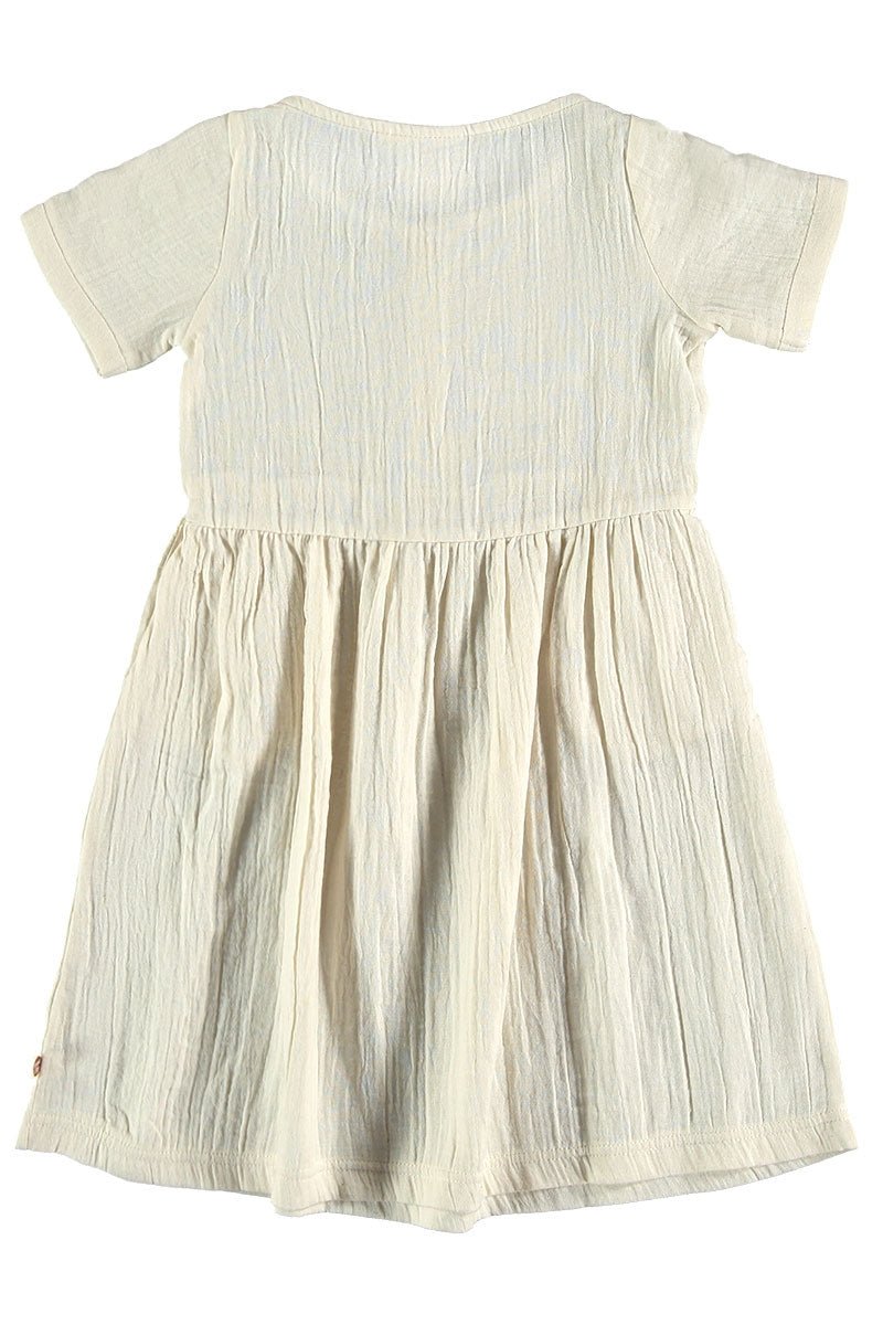 Vestido muselina crudo - Imagen 2