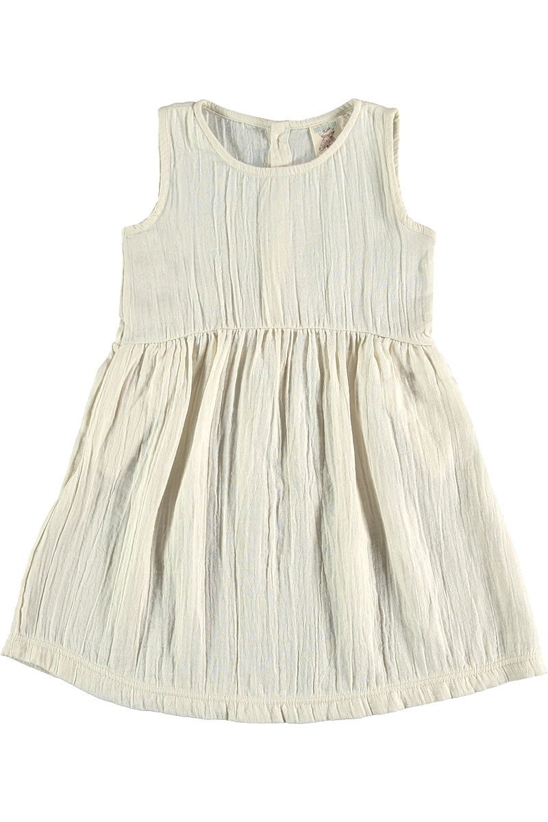 Vestido tirantes reversible crudo